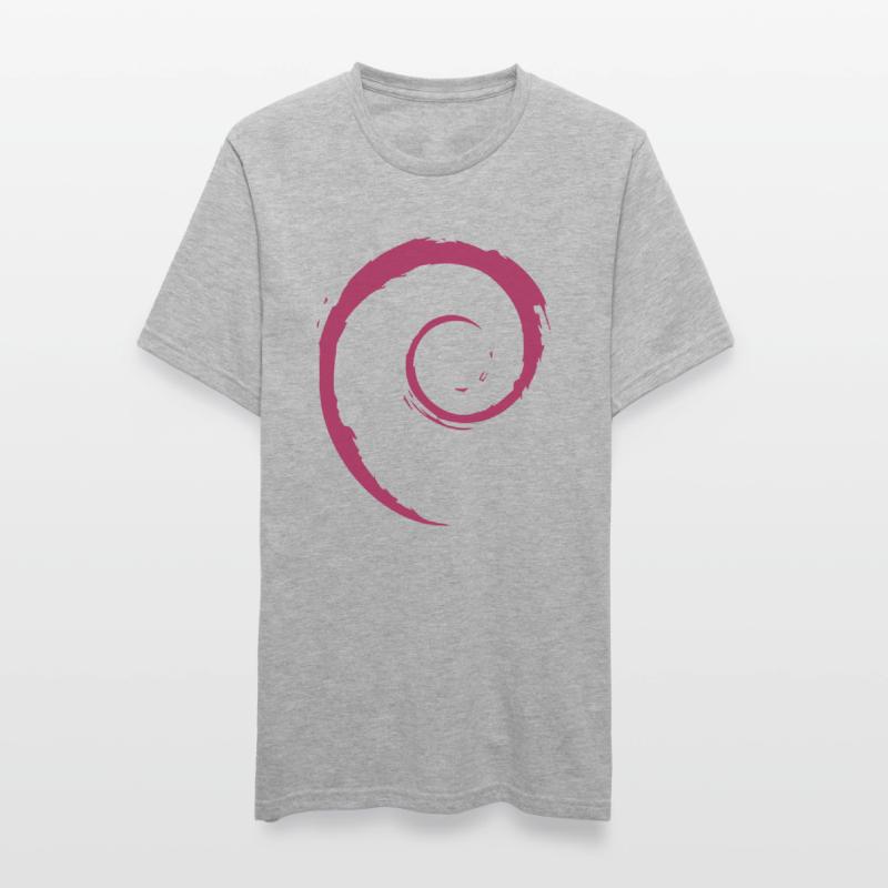 Linux Spiral Operating System PC Gift IT Idea Unisex Polycotton T-Shirt