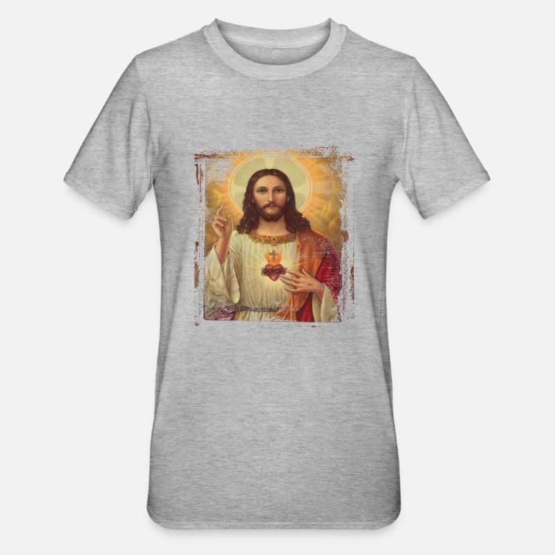 Retter - Unisex Polycotton T-Shirt - Grau meliert