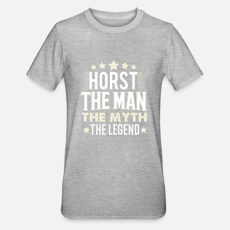 môle - T-shirt polycoton Unisexe - gris chiné