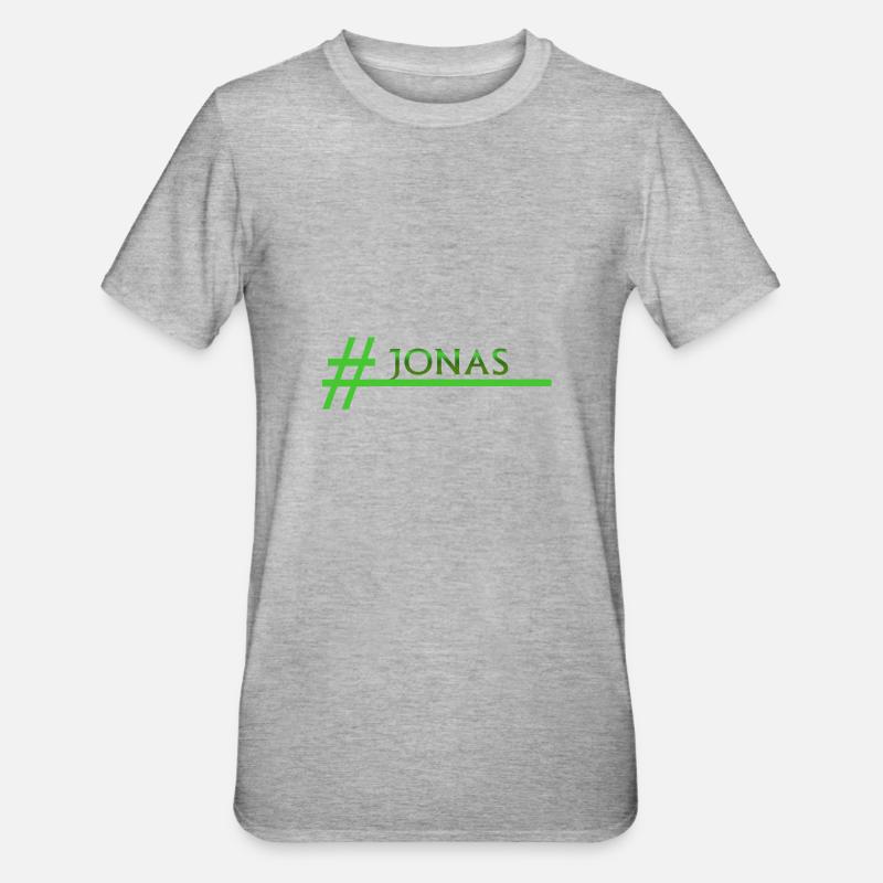 JONAS Jonas - Unisex Polycotton T-Shirt - heather grey