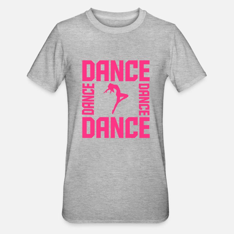 Dance - T-shirt polycoton Unisexe - gris chiné