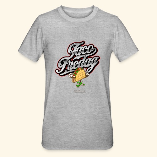 Taco Freitag Kawaii Cartoon Taco - Unisex Polycotton T-Shirt