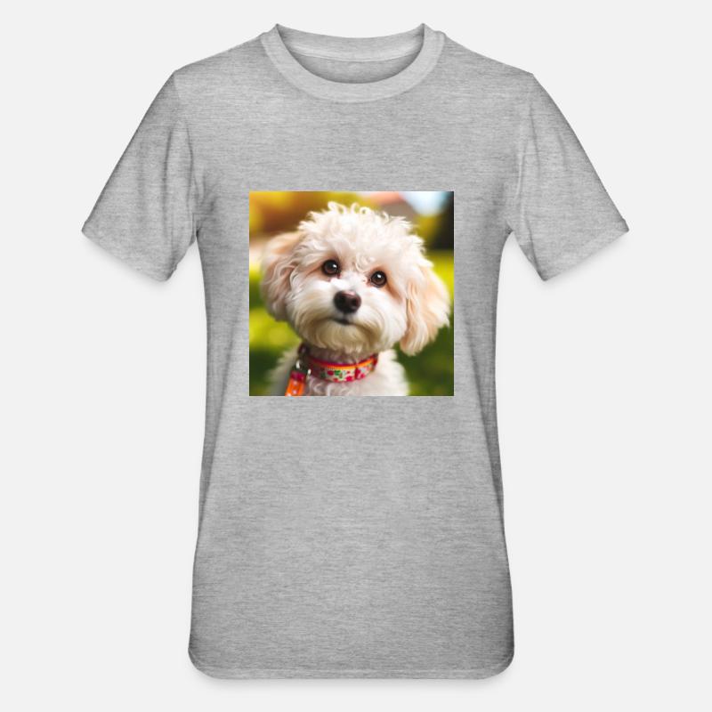23bcb242 2b4f 47a4 8bc7 e43e0106d781 - Unisex Polycotton T-Shirt - Grau meliert