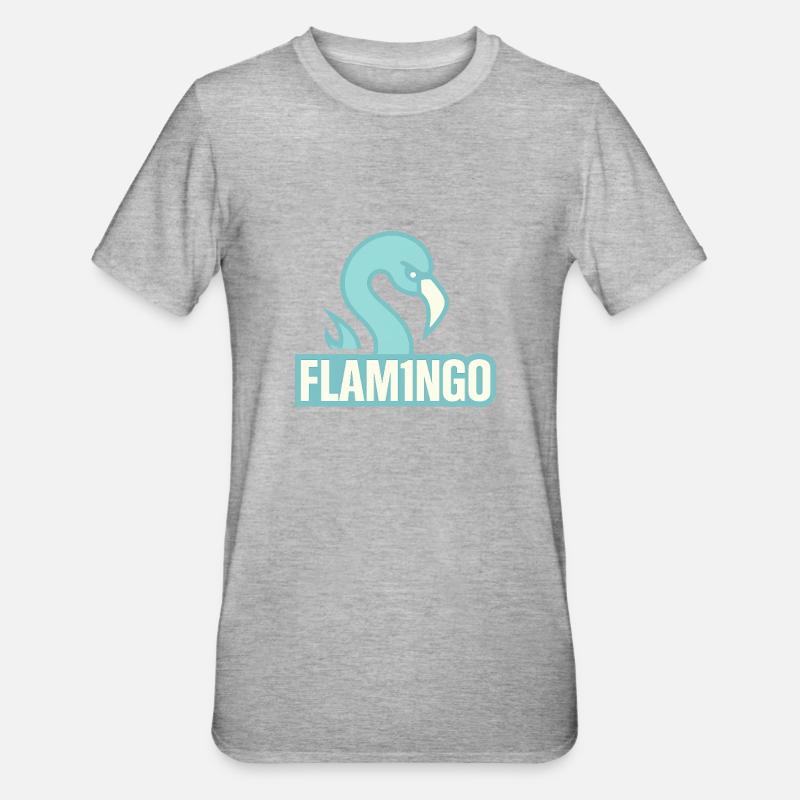 B4E2EBF6 FE65 48AA B311 DACB3B099628 - Unisex Polycotton T-Shirt - Grau meliert