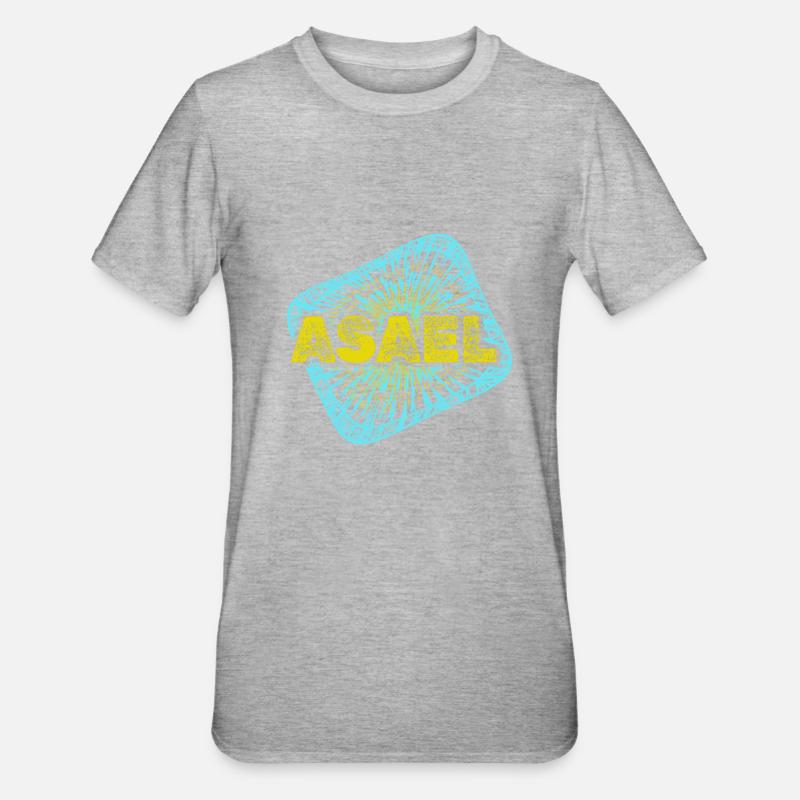 Warp Enterprise Stardust Asael - Unisex Polycotton T-Shirt - heather grey