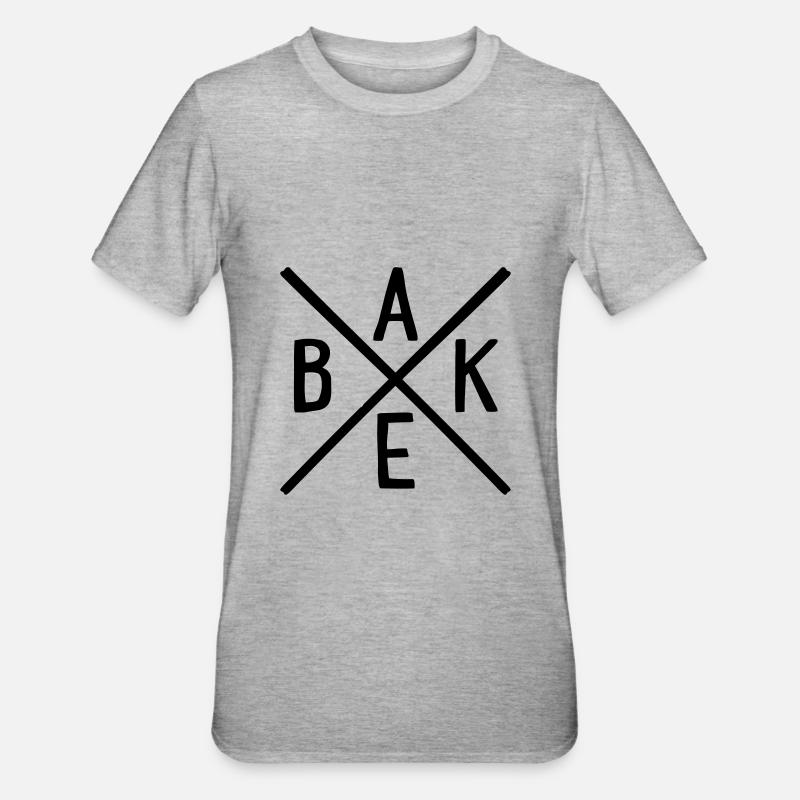 cuire - T-shirt polycoton Unisexe - gris chiné