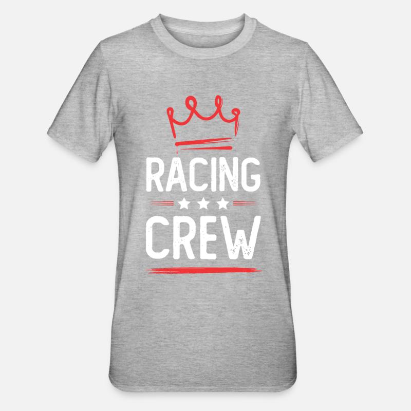 Équipage de course - T-shirt polycoton Unisexe - gris chiné
