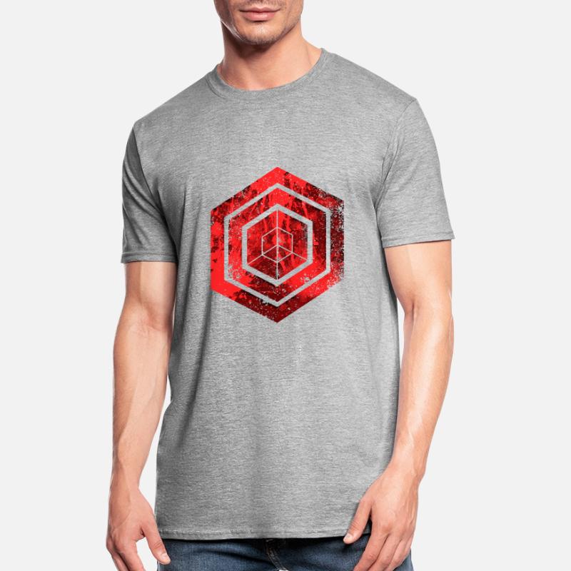 Hexagon-Programmierung Programmierer Codierung geometrisch Unisex Polycotton T-Shirt