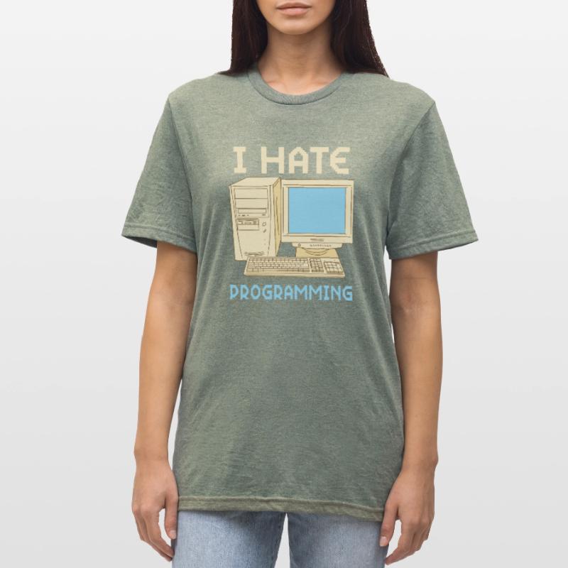 Informatiker Programmer Programming Coding Sprüche Unisex Polycotton T-Shirt