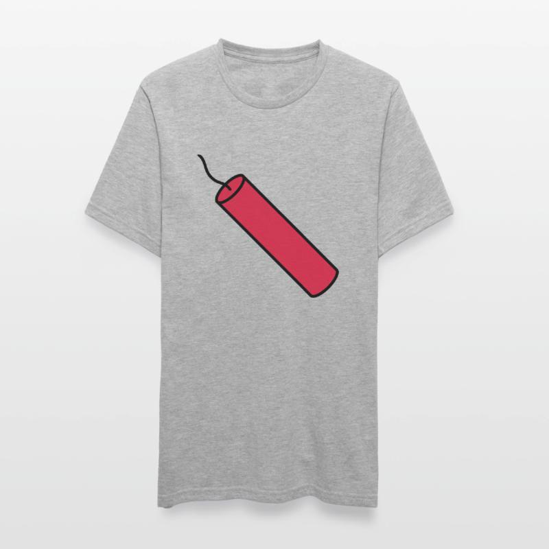 stop rod tnt dynamite explode explosion Unisex Polycotton T-Shirt