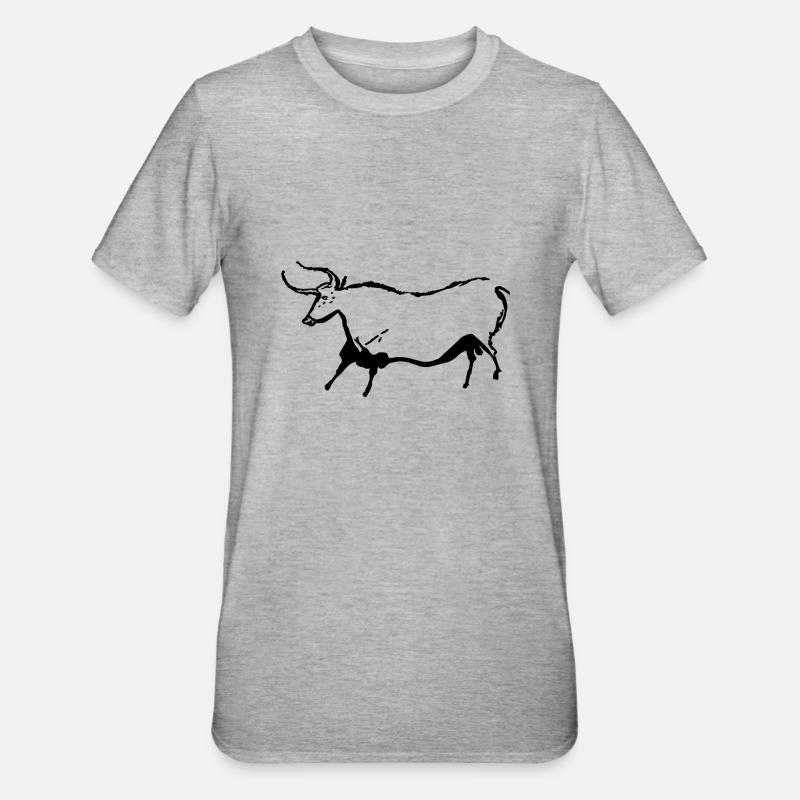 Auroch - T-shirt polycoton Unisexe - gris chiné