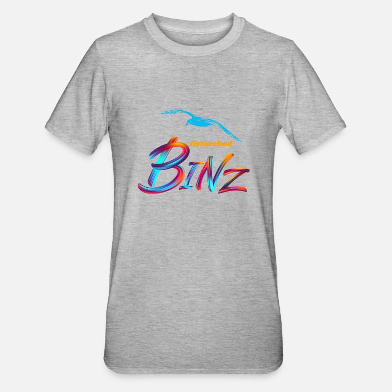 Binz-Ostseebad-Möwe - Unisex Polycotton T-Shirt - undefined