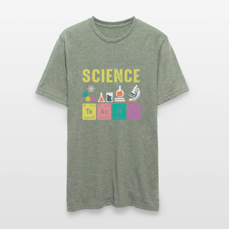 Science Teachers Regular Elements Unisex Polycotton T-Shirt