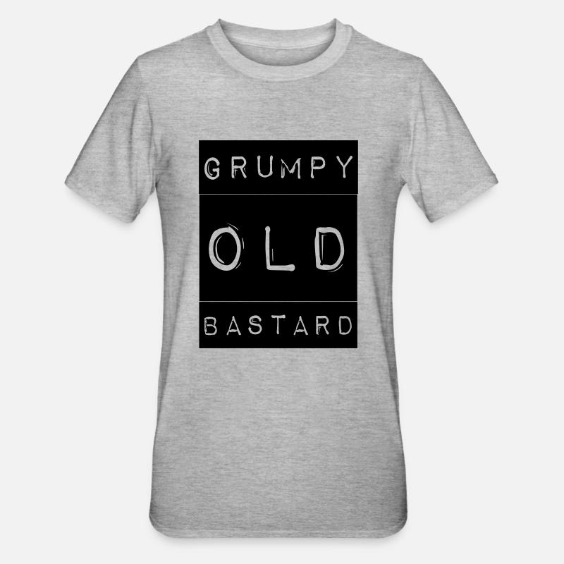 Grumpy - T-shirt polycoton Unisexe - gris chiné