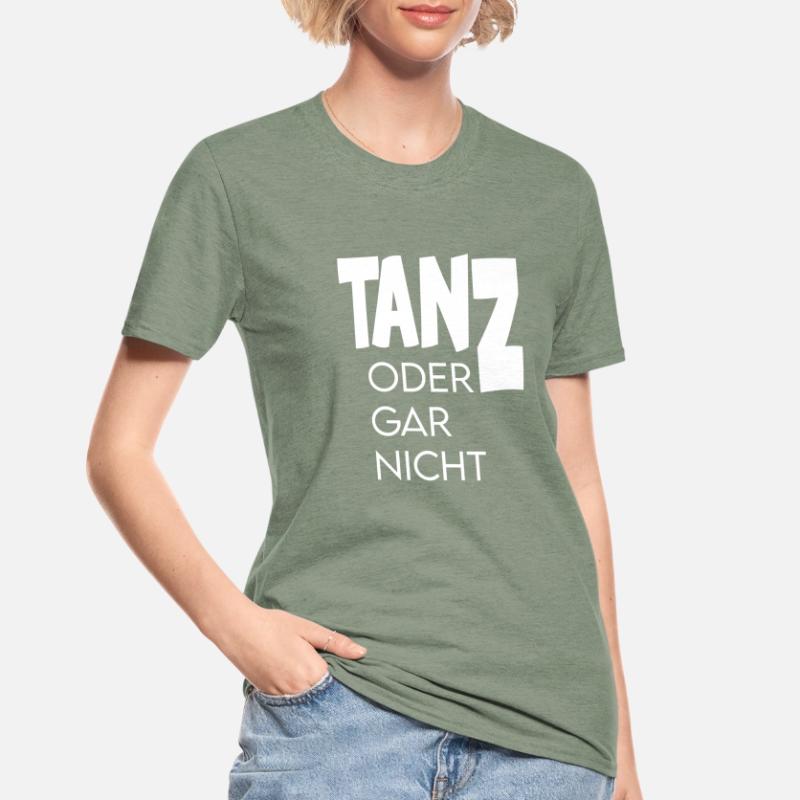 Tanz oder gar nicht Ganz oder garnicht Unisex Polycotton T-Shirt