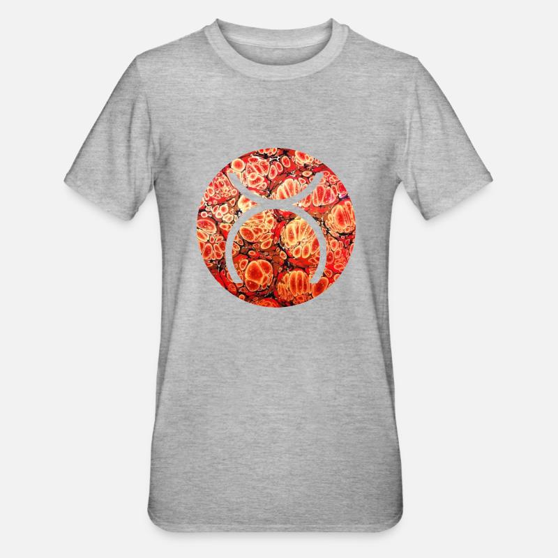 Cernunnos Pan E 222 - T-shirt polycoton Unisexe - gris chiné