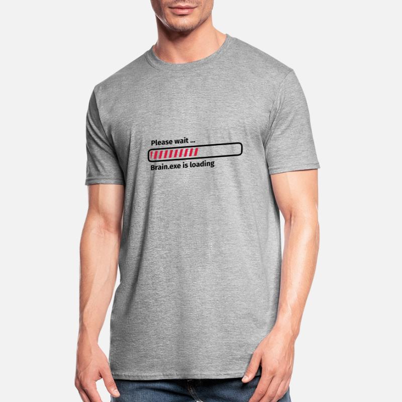 Please wait brain.exe is loading Unisex Polycotton T-Shirt