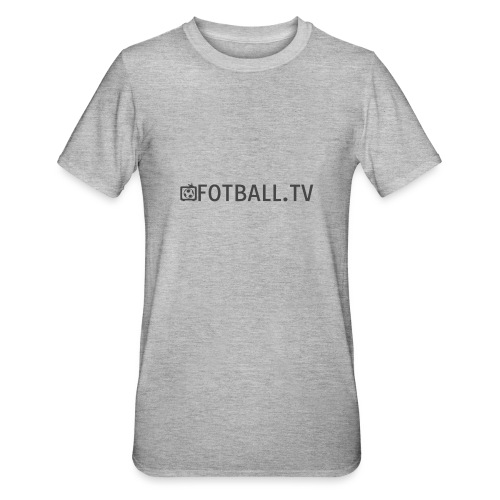 Fotballtv logo - Unisex Polycotton T-skjorte