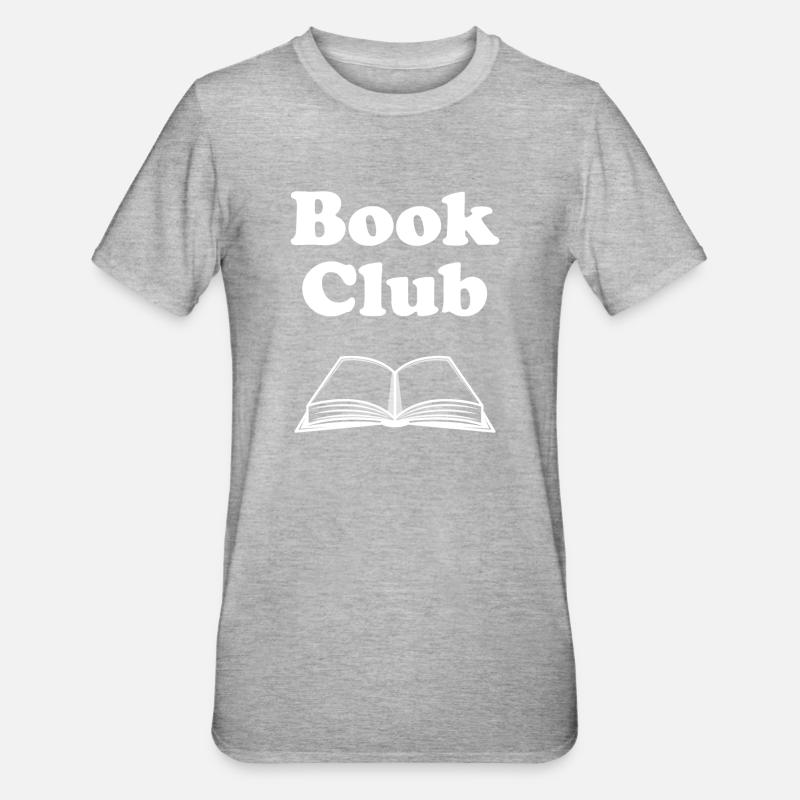 Buchgemeinschaft - Unisex Polycotton T-Shirt - Grau meliert