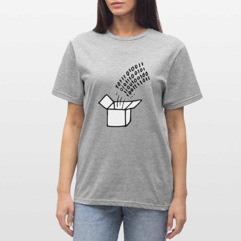 OpenSource Code T-shirt polycoton Unisexe