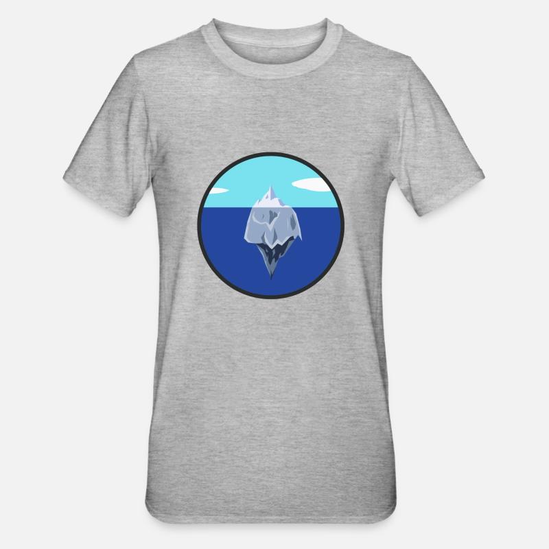 Thechillmethode - Unisex Polycotton T-Shirt - Grau meliert