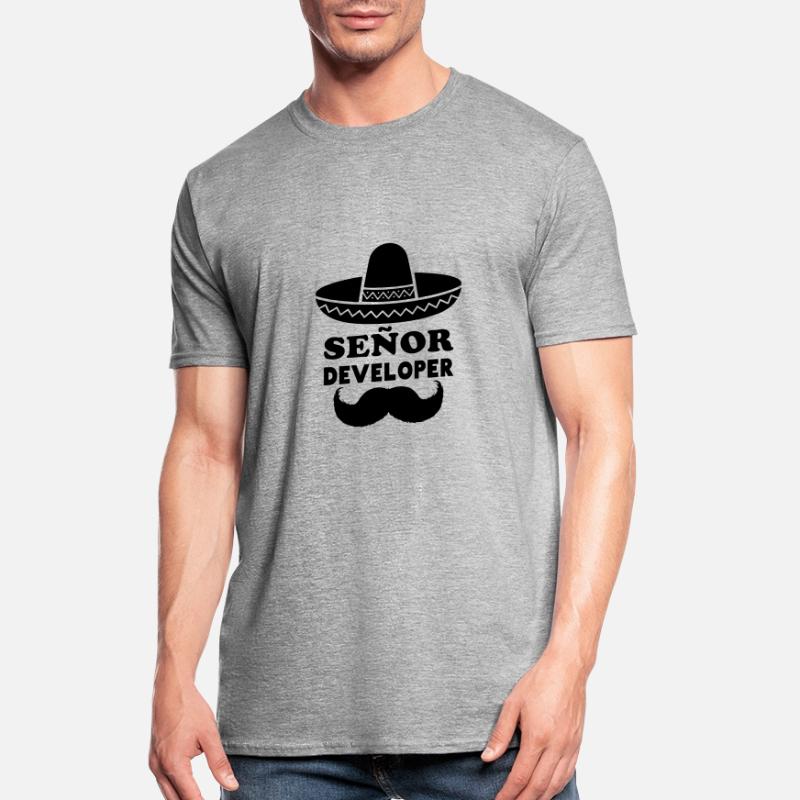 Señor Developer for Programming & Senior Developer Unisex Polycotton T-Shirt