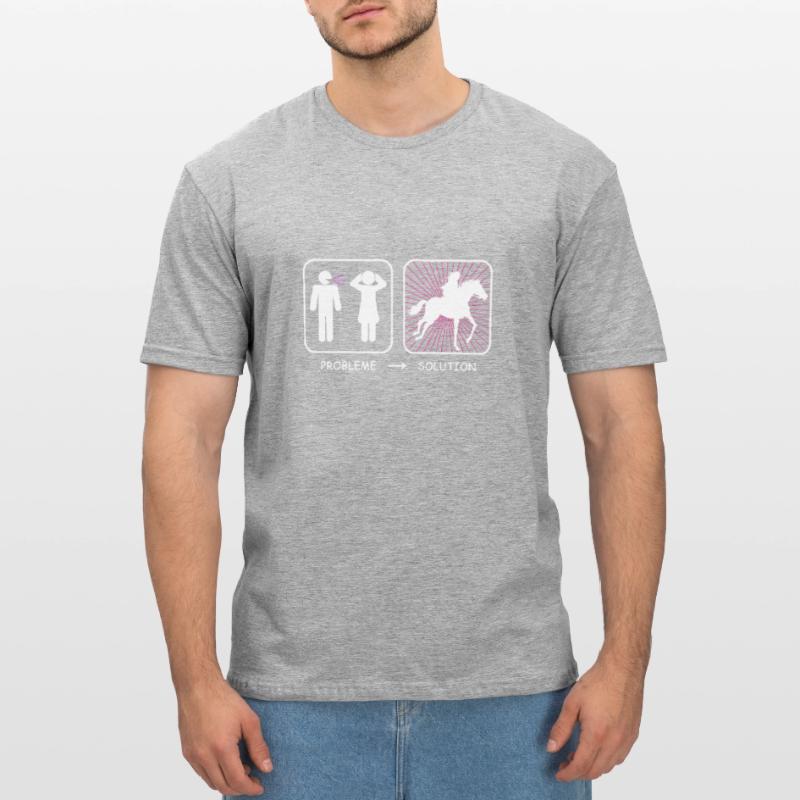 Problem? Solution Unisex Polycotton T-Shirt