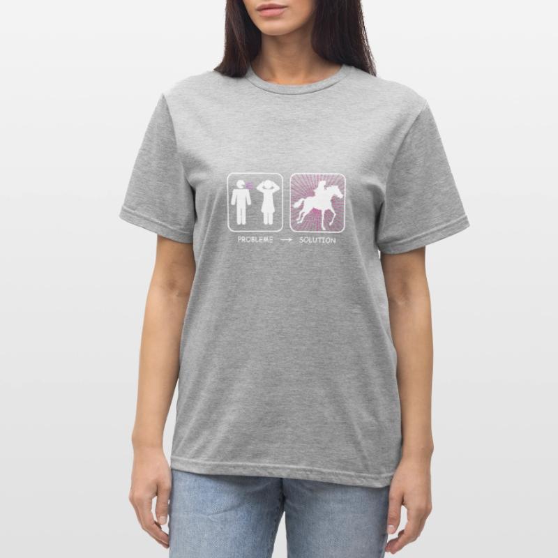 Problem? Solution Unisex Polycotton T-Shirt