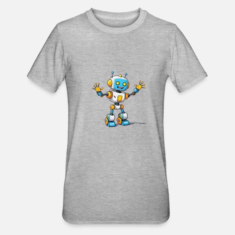 Motivation Algorithm - Unisex Polycotton T-Shirt - heather grey