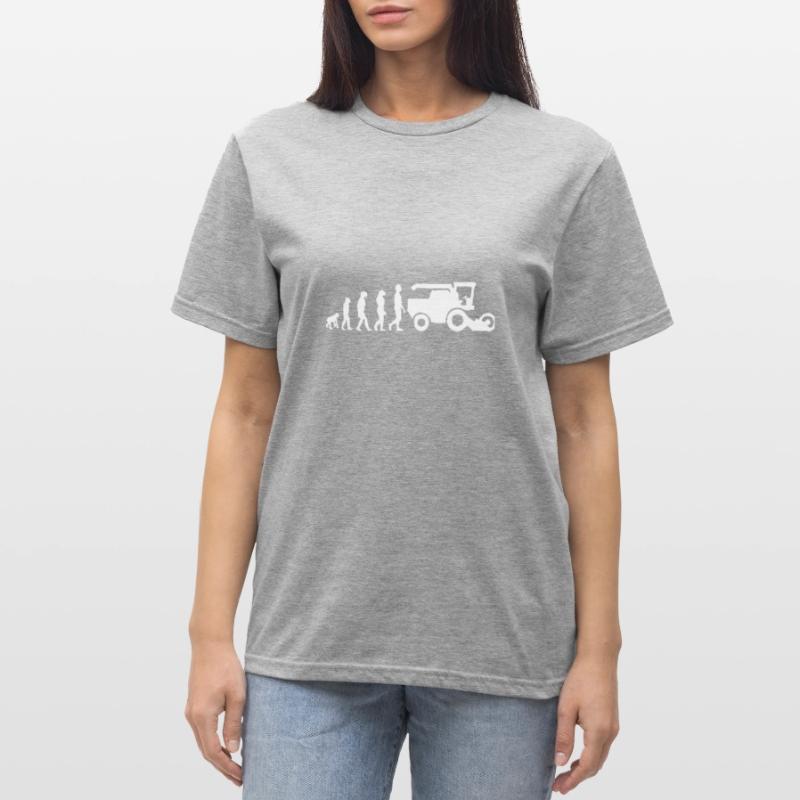 Moissonneuse évolution T-shirt polycoton Unisexe