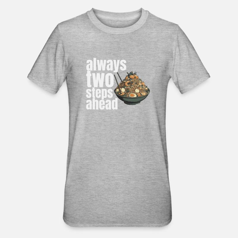 always two steps ahead - Unisex Polycotton T-Shirt - undefined
