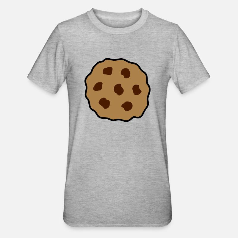 biscuit biscuit biscuits - T-shirt polycoton Unisexe - gris chiné