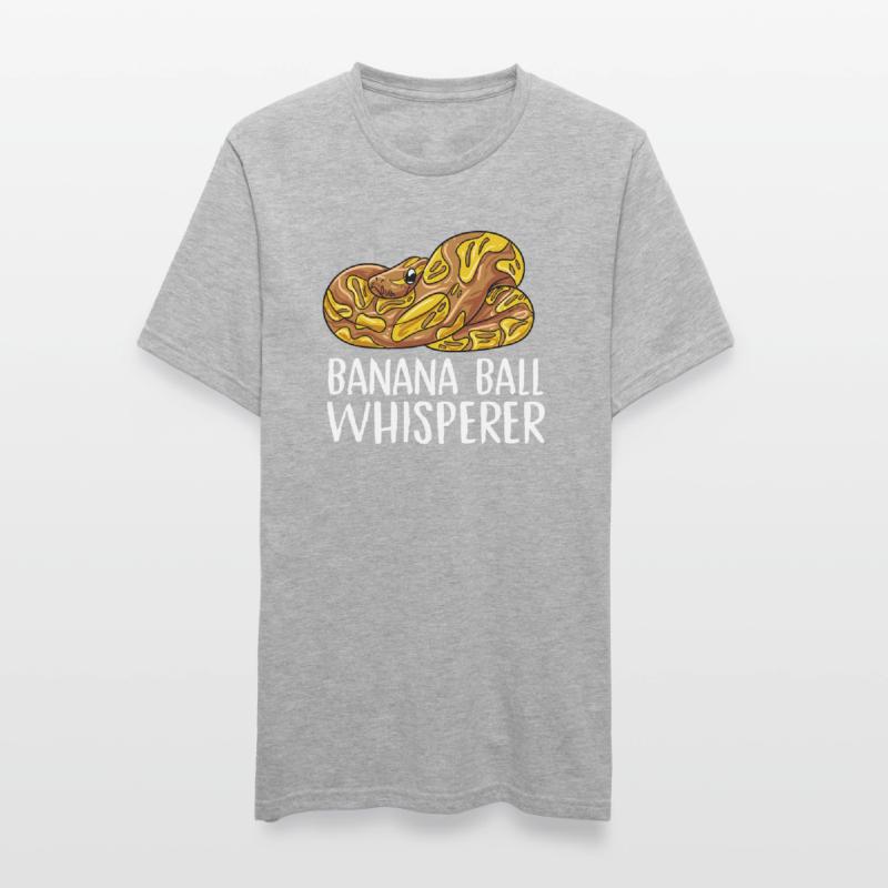 banana ball whisperer Design for a python Unisex Polycotton T-Shirt