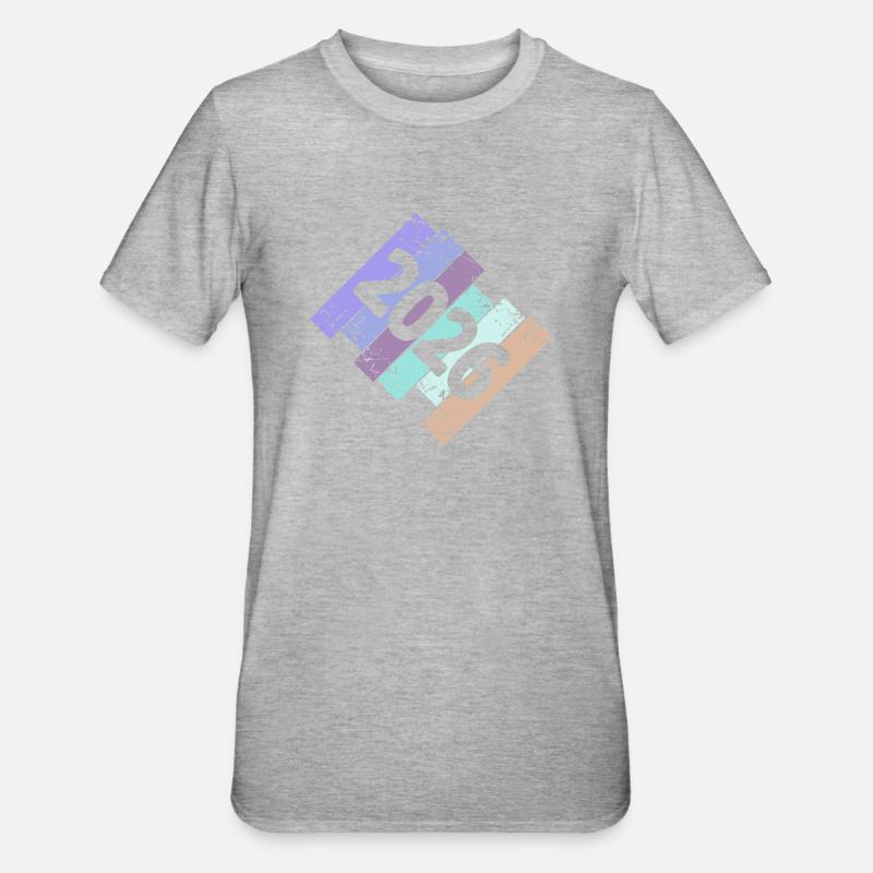 Oldtimer 2026 - T-shirt polycoton Unisexe - gris chiné