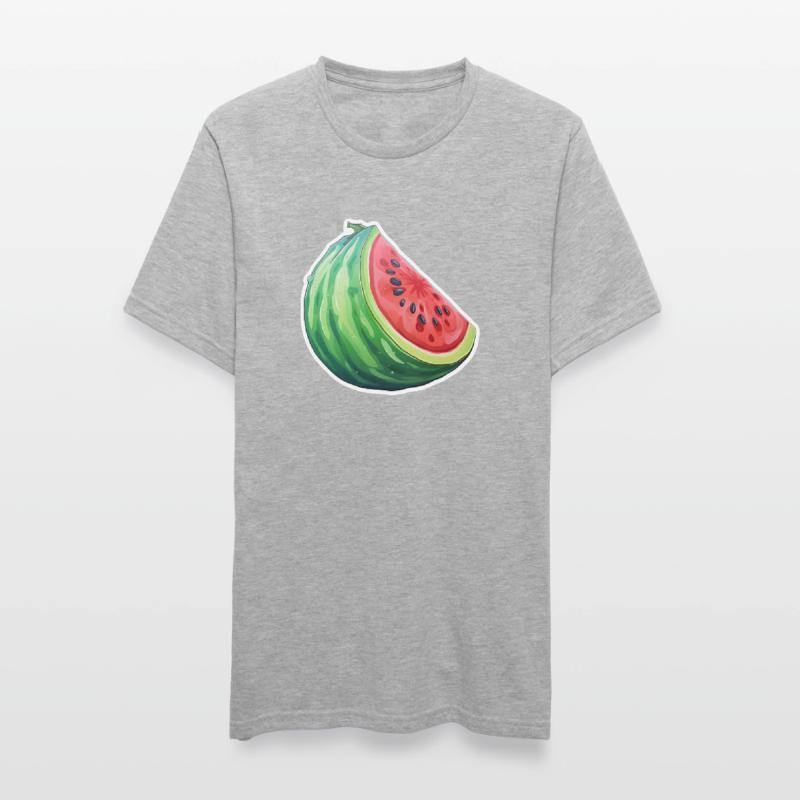 Quartier de la pastèque T-shirt polycoton Unisexe