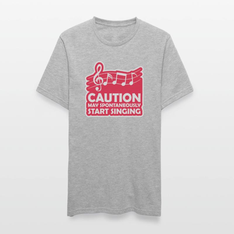 may spontaneously start singing Unisex Polycotton T-Shirt