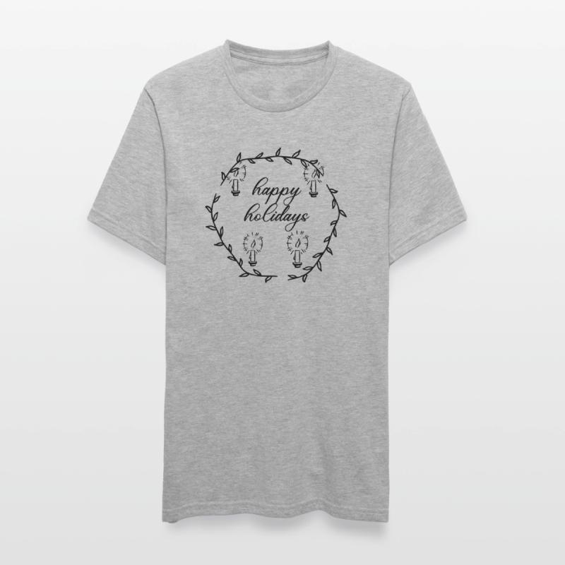 Avent Advetskranz Joyeuses Fêtes T-shirt polycoton Unisexe