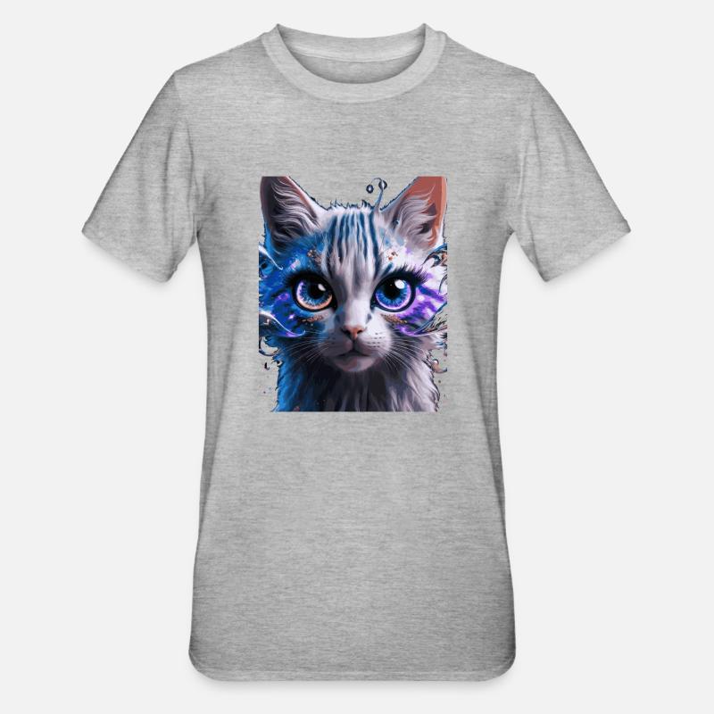 Chat de l’espace - T-shirt polycoton Unisexe - undefined