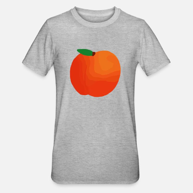 Idée cadeau d’illustration de pêche - T-shirt polycoton Unisexe - gris chiné