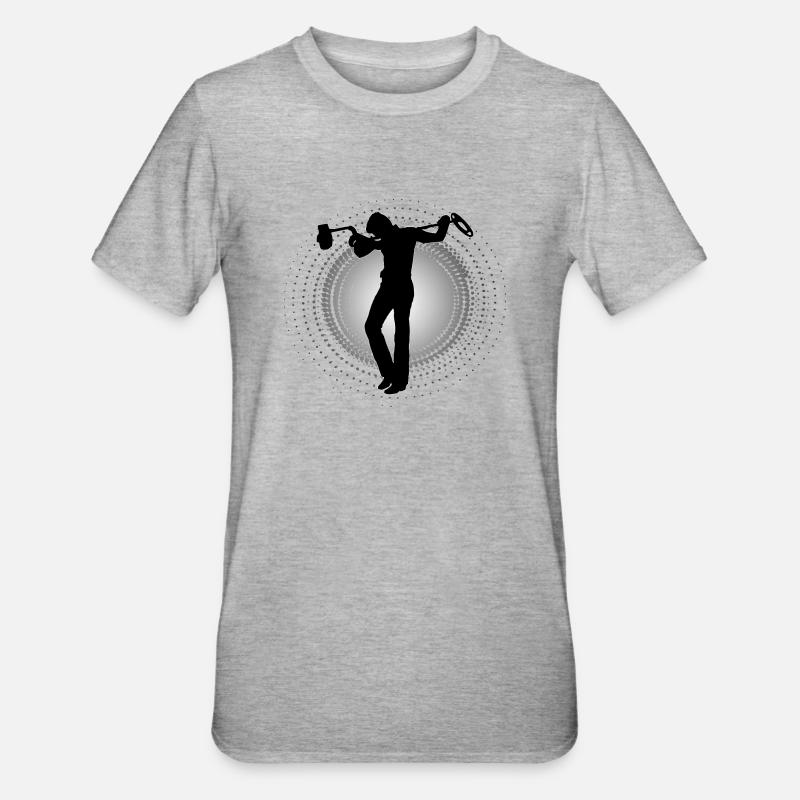 Détecteurs - T-shirt polycoton Unisexe - gris chiné