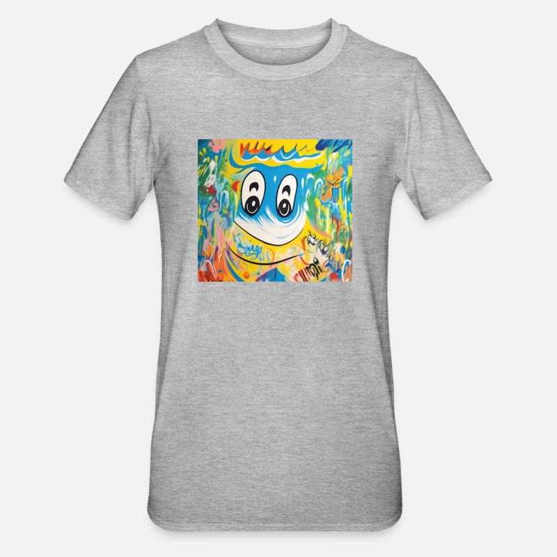 Esquisse à l’image 20241129 194043 - T-shirt polycoton Unisexe - gris chiné