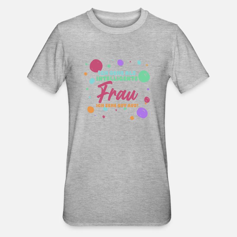 Costume de carnaval Carnaval - T-shirt polycoton Unisexe - gris chiné