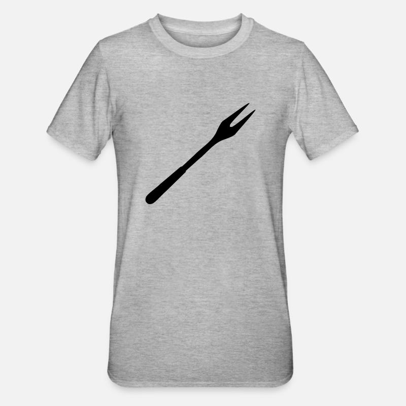 fondue - T-shirt polycoton Unisexe - gris chiné