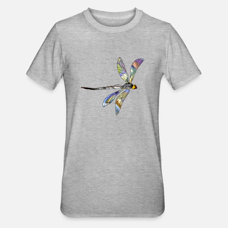 Wiege - Unisex Polycotton T-Shirt - Grau meliert