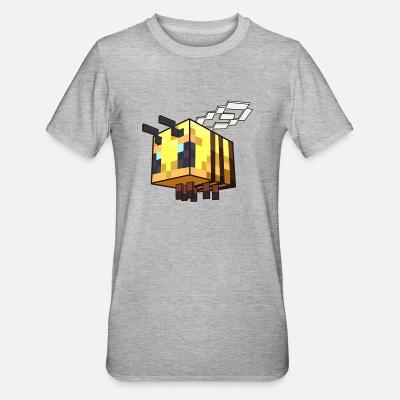 22E65945 E596 4A09 99DD E5FD70B0B6CD - T-shirt polycoton Unisexe - gris chiné