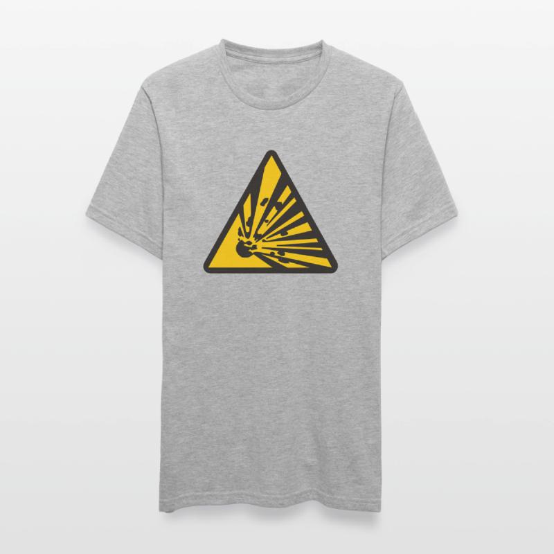 exploding Unisex Polycotton T-Shirt