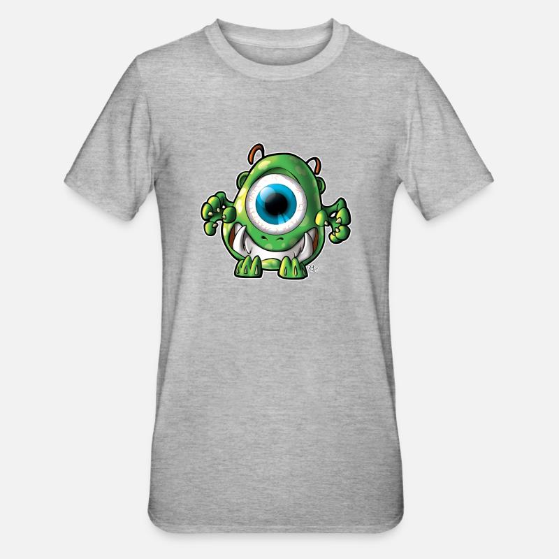 Globulus - T-shirt polycoton Unisexe - gris chiné