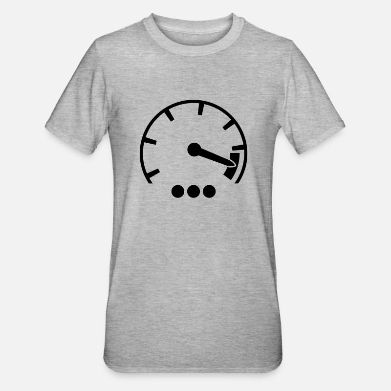 tacho__f1 - T-shirt polycoton Unisexe - gris chiné