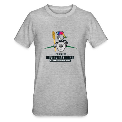 Revierverteidiger Regenbogen - Unisex Polycotton T-Shirt