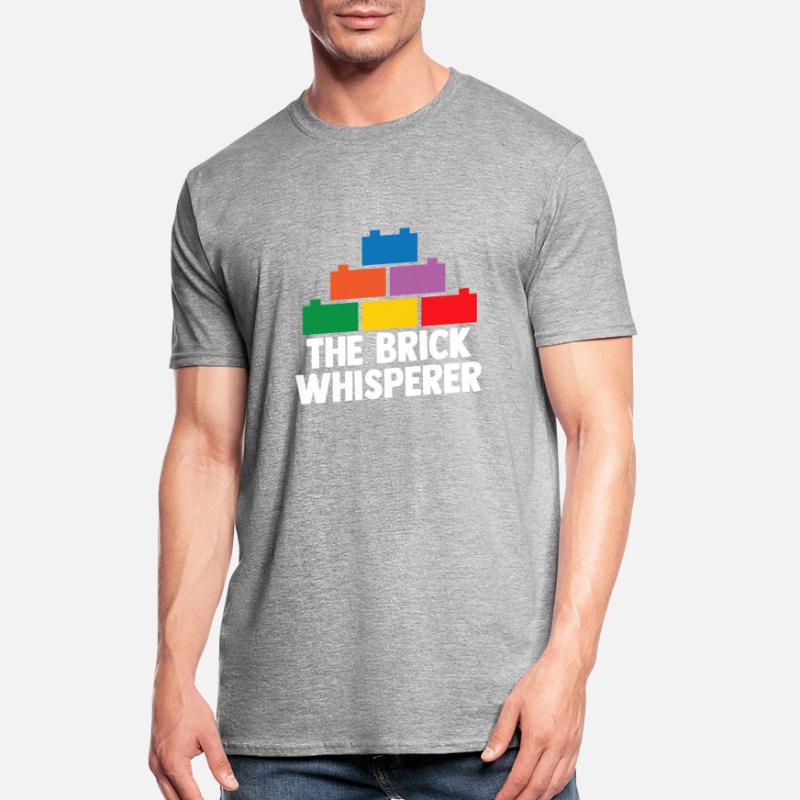 Brick Builder Brick Building Master Builder Unisex Polycotton T-Shirt